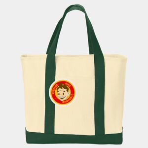 Ideal Twill Two Tone Shopping Tote Thumbnail
