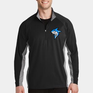 Sport Wick ® Stretch Contrast 1/2 Zip Pullover Thumbnail